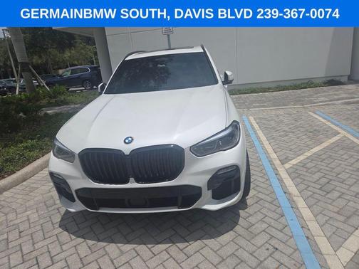 White Metallic 2021 BMW X5 sDrive40i