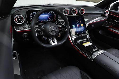 Obsidian Black Metallic 2026 Mercedes-Benz AMG CLE 53 4MATIC+