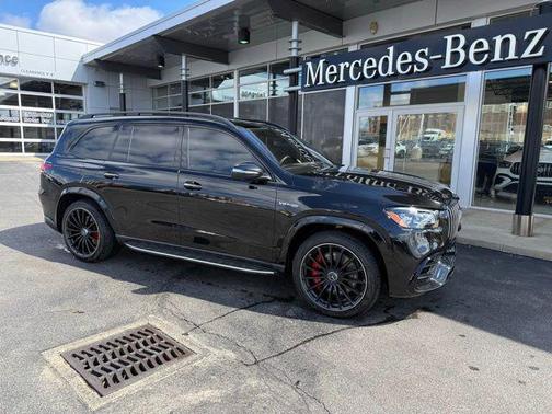 Obsidian Black Metallic 2023 Mercedes-Benz AMG GLS 63 Base