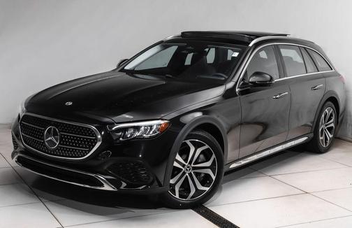 Obsidian Black Metallic 2026 Mercedes-Benz E-Class E 450 4MATIC All-Terrain