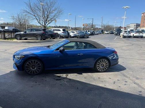 Starling Blue Metallic 2026 Mercedes-Benz CLE 300 4MATIC Cabriolet