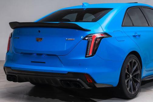 Electric Blue 2022 Cadillac CT4-V V-Series Blackwing