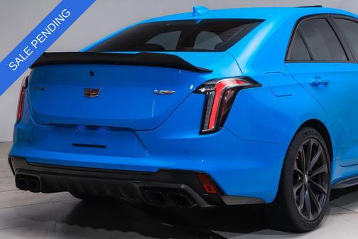 Electric Blue 2022 Cadillac CT4-V V-Series Blackwing