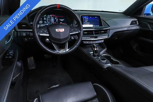 Electric Blue 2022 Cadillac CT4-V V-Series Blackwing