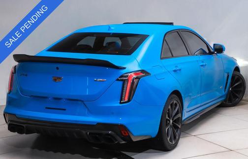Electric Blue 2022 Cadillac CT4-V V-Series Blackwing