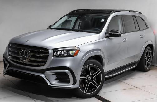 Cirrus Silver Metallic 2026 Mercedes-Benz GLS 450 4MATIC