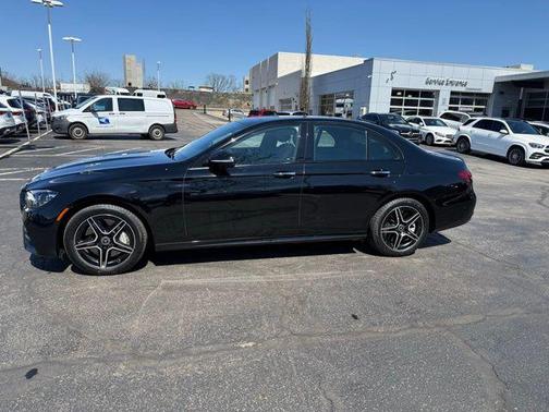 Black 2023 Mercedes-Benz E-Class 4MATIC