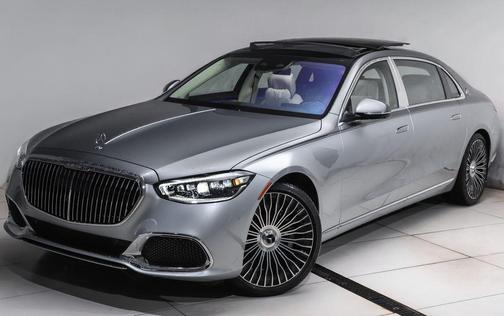 Selenite Grey/Cirrus Silver 2024 Mercedes-Benz Maybach S 580 4MATIC