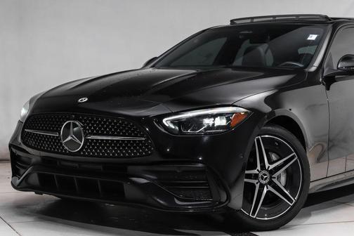 Black 2023 Mercedes-Benz C-Class C 300 4MATIC