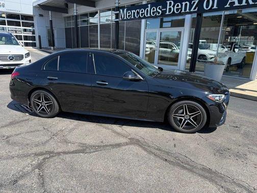 Black 2023 Mercedes-Benz C-Class C 300 4MATIC