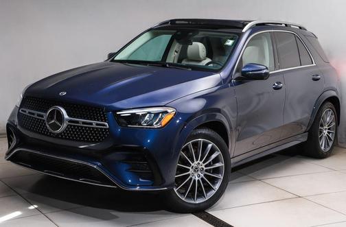 Twilight Blue Metallic 2026 Mercedes-Benz GLE 450 4MATIC