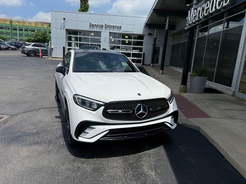 Polar White 2024 Mercedes-Benz GLC 300 4MATIC Coupe