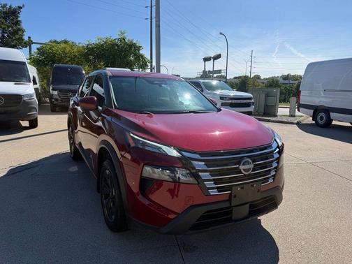 Scarlet Ember Tintcoat 2024 Nissan Rogue SV