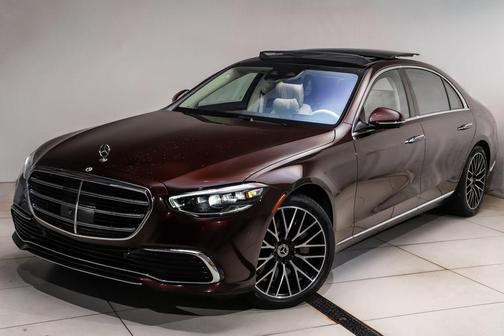 Rubellite Red Metallic 2023 Mercedes-Benz S-Class 4MATIC