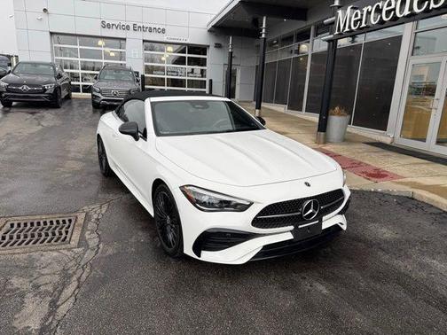 Polar White 2024 Mercedes-Benz CLE 300 4MATIC Cabriolet