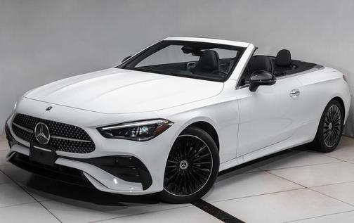 Polar White 2024 Mercedes-Benz CLE 300 4MATIC Cabriolet