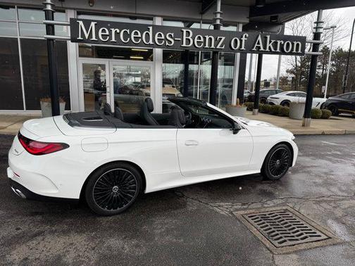 Polar White 2024 Mercedes-Benz CLE 300 4MATIC Cabriolet