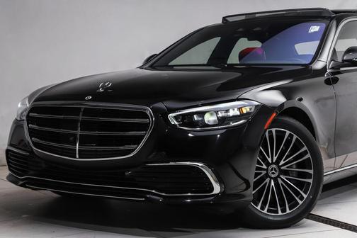 Obsidian Black Metallic 2023 Mercedes-Benz S-Class 4MATIC