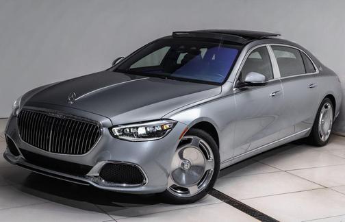 Selenite Gray/Cirrus Silver 2024 Mercedes-Benz Maybach S 580 4MATIC