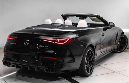 Black 2026 Mercedes-Benz AMG CLE 53 4MATIC+