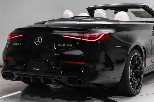 Black 2026 Mercedes-Benz AMG CLE 53 4MATIC+