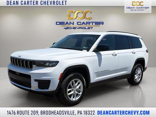Bright White Clearcoat 2025 Jeep Grand Cherokee L Laredo