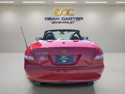 RED 2007 Mercedes-Benz SLK-Class Base