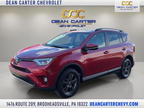Barcelona Red Metallic 2017 Toyota RAV4 XLE