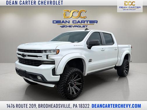 Iridescent Pearl Tricoat 2019 Chevrolet Silverado 1500 RST