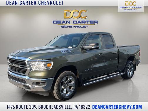 Olive Green Pearlcoat 2021 RAM 1500 Big Horn/Lone Star