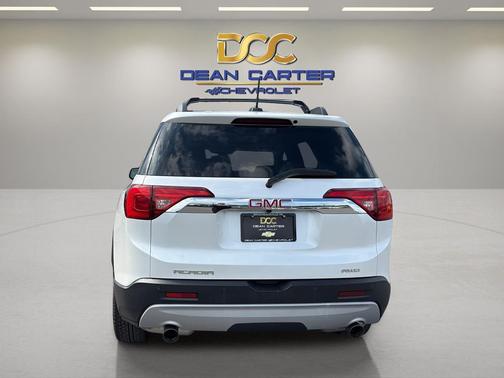 White Frost Tricoat 2019 GMC Acadia SLT-1