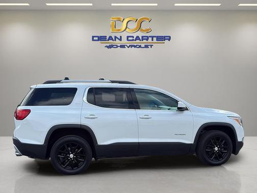 White Frost Tricoat 2019 GMC Acadia SLT-1