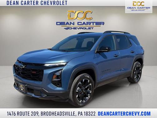 Lakeshore Blue Metallic 2025 Chevrolet Equinox AWD RS