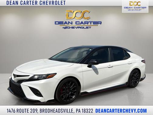 Wind Chill Pearl/Midnight Black Metallic 2020 Toyota Camry TRD V6