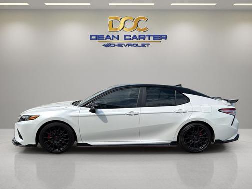 Wind Chill Pearl/Midnight Black Metallic 2020 Toyota Camry TRD V6