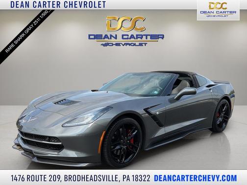 Shark Gray Metallic 2016 Chevrolet Corvette Stingray Z51