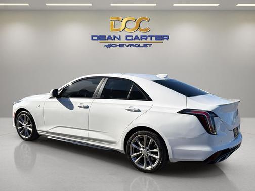 Summit White 2021 Cadillac CT4 Sport