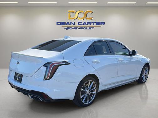 Summit White 2021 Cadillac CT4 Sport