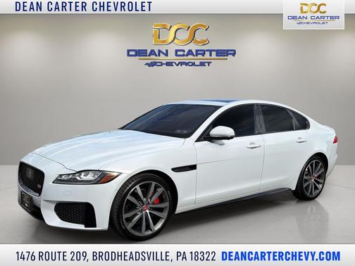 Yulong White Metallic 2019 Jaguar XF S