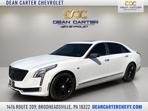 Crystal White Tricoat 2017 Cadillac CT6 3.6L Luxury