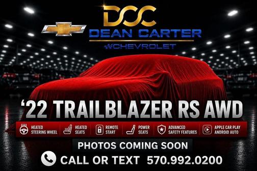 Mosaic Black Metallic 2022 Chevrolet Trailblazer RS