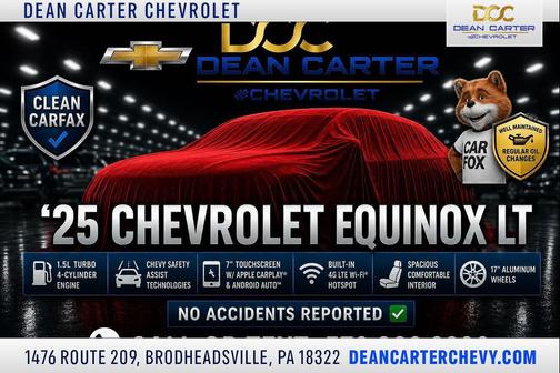 Summit White 2025 Chevrolet Equinox 1LT