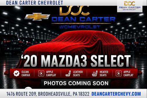 Snowflake White Pearl Mica 2020 Mazda Mazda3 AWD w/Select Package