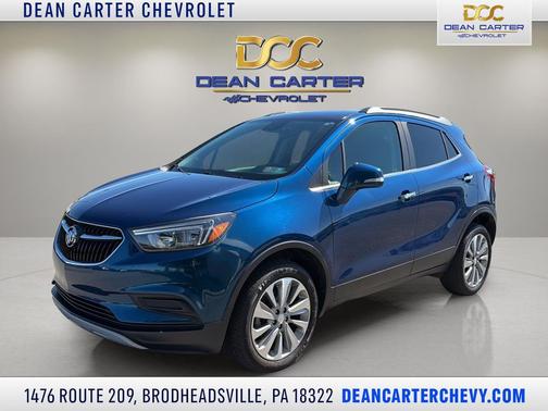 Deep Azure Metallic 2019 Buick Encore Preferred
