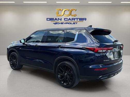Cosmic Blue Metallic 2022 Mitsubishi Outlander Black Edition S-AWC