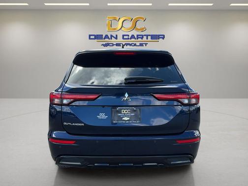 Cosmic Blue Metallic 2022 Mitsubishi Outlander Black Edition S-AWC