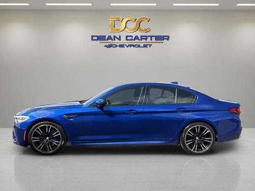 Marina Bay Blue Metallic 2019 BMW M5 Base