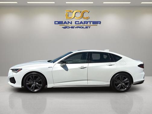 Platinum White Pearl 2023 Acura TLX A-Spec