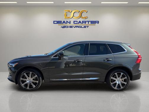 GRAY 2021 Volvo XC60 Recharge Plug-In Hybrid T8 Inscription Expression
