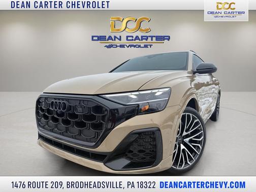 Sakhir Gold Metallic 2024 Audi SQ8 4.0T Premium Plus